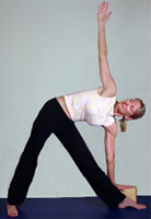 Woman practicing yoga Woman practicing yoga