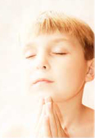 Boy praying