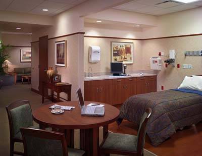 deluxe hospital room 