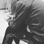 Anxious person