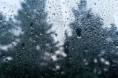 raindrops on a window