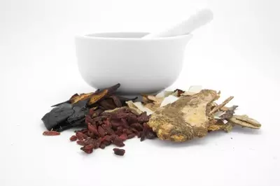 a variety of chinese herbs