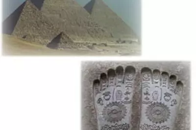 ancient images of reflexology
