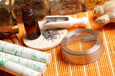 acupuncture needles and medicine