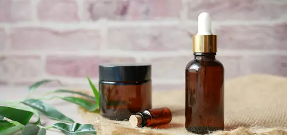 fragrances on a table