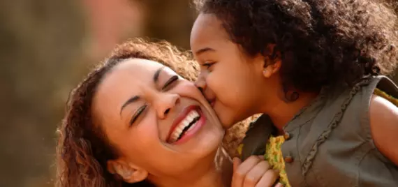 mother and daughter