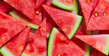 sliced watermelons