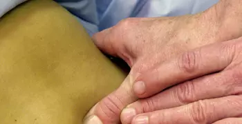 person recieveing a massage