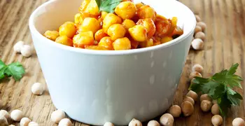 bowl of chickpeas