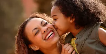 mother and daughter