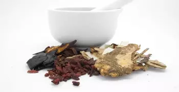 a variety of chinese herbs