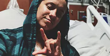 Recovering teenager trying to keep a positive mood.