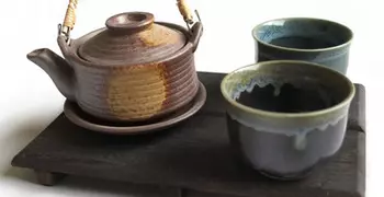 traditional tea kettle