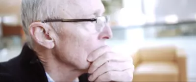 Man thinking about his health conditions.